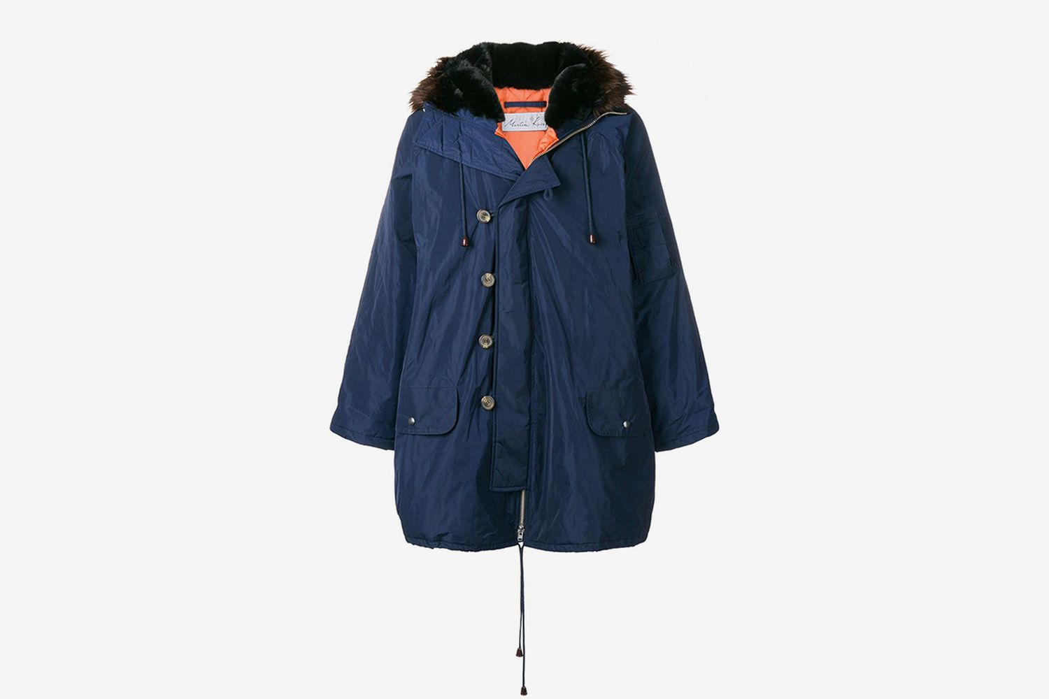 Faux-Fur Hooded Parka