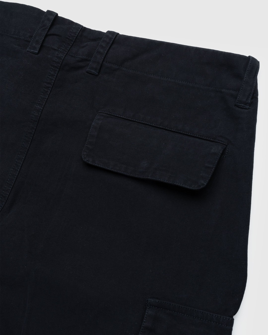 Our Legacy – Mount Cargo Black Canvas - Pants - Black - Image 7