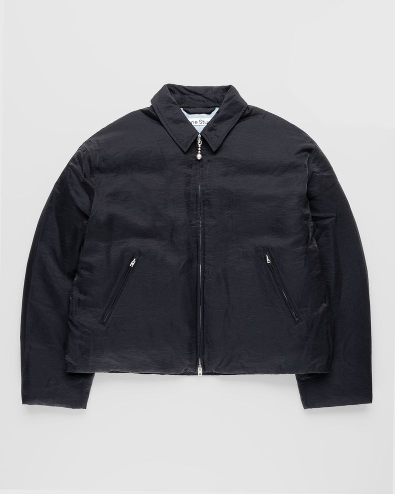 Puffer Down Jacket Stone Black