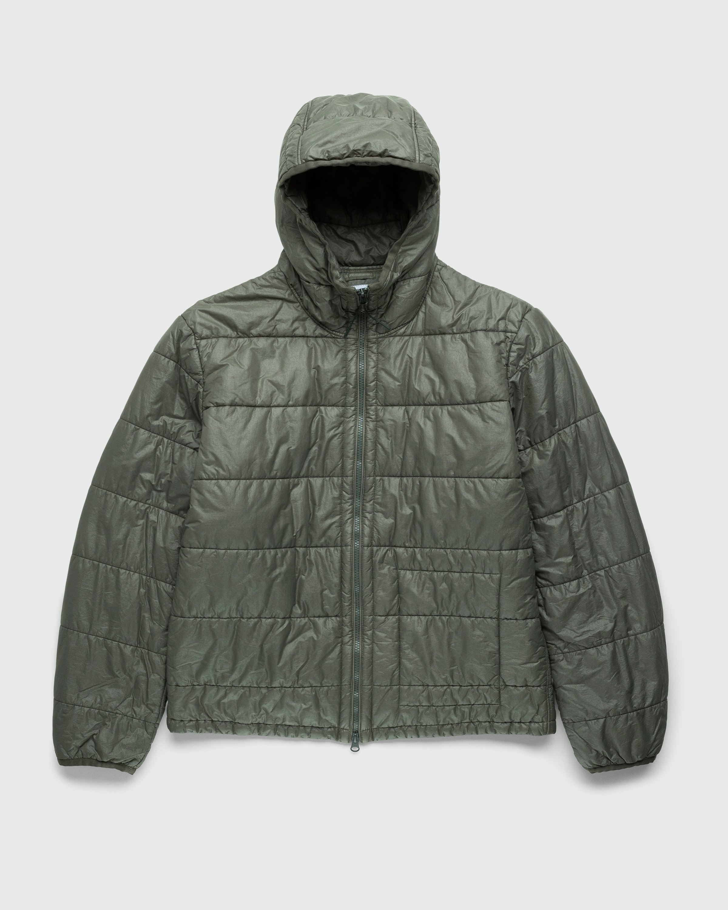 C.P. Company 50 Fili Rubber Parka Green Highsnobiety Shop