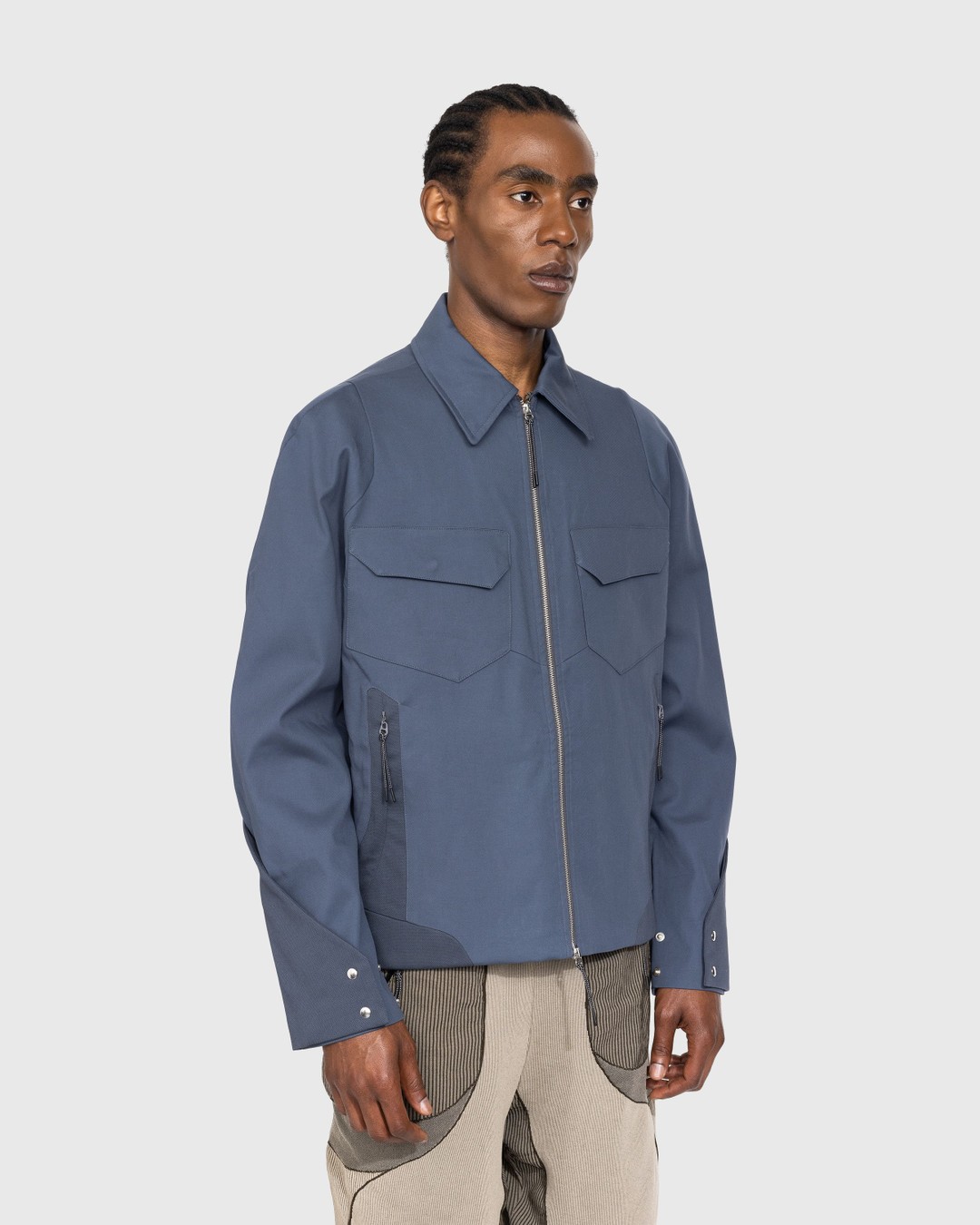 _J.L-A.L_ – Delwa Jacket Blue - Outerwear - Blue - Image 2