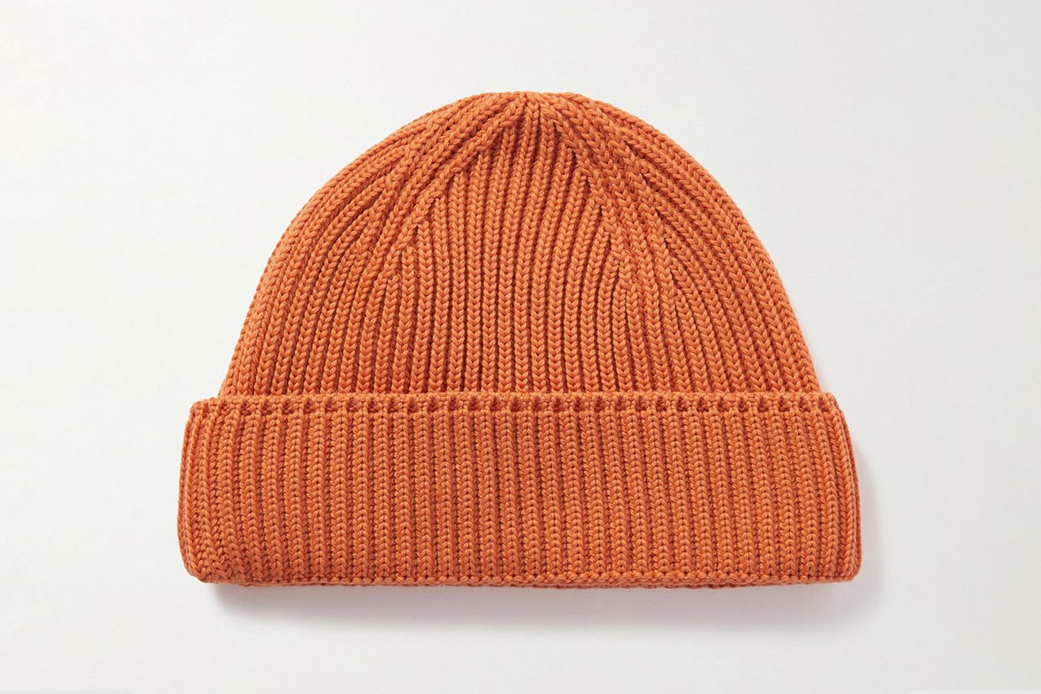 Ribbed Wool Beanie