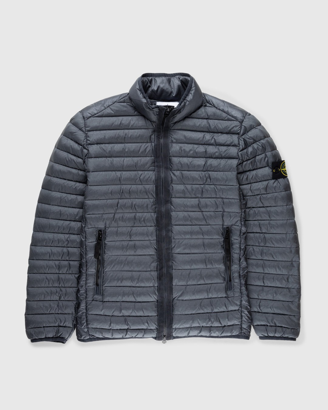 Stone Island – Packable Recycled Nylon Down Jacket Lead Grey - Outerwear - Grey - Image 1