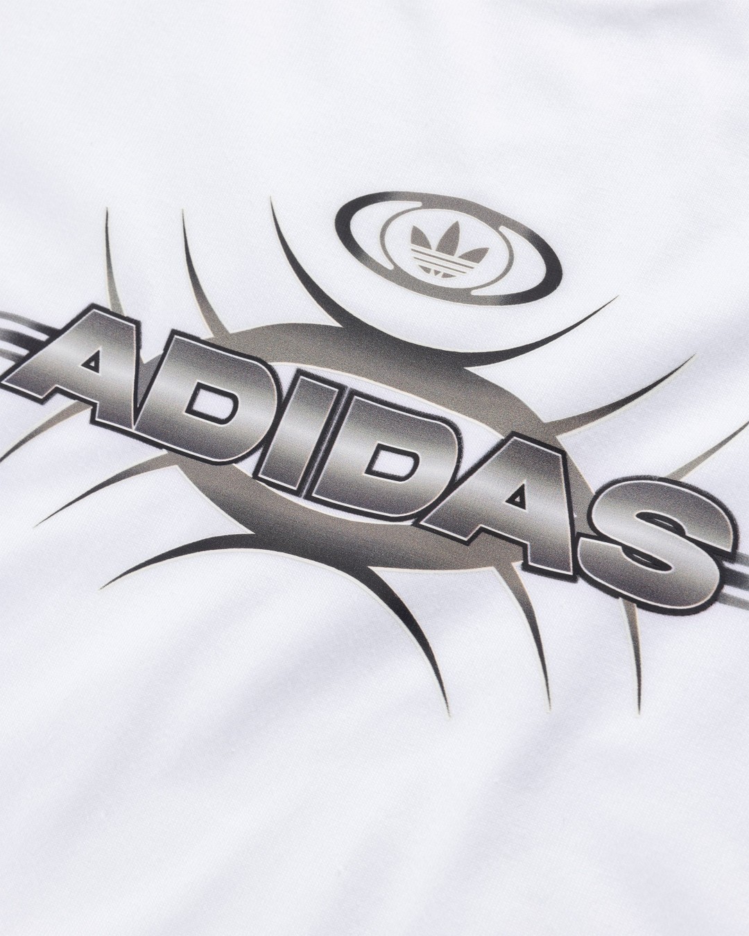 Adidas – Graphic Logo T-Shirt White - Tops - White - Image 5
