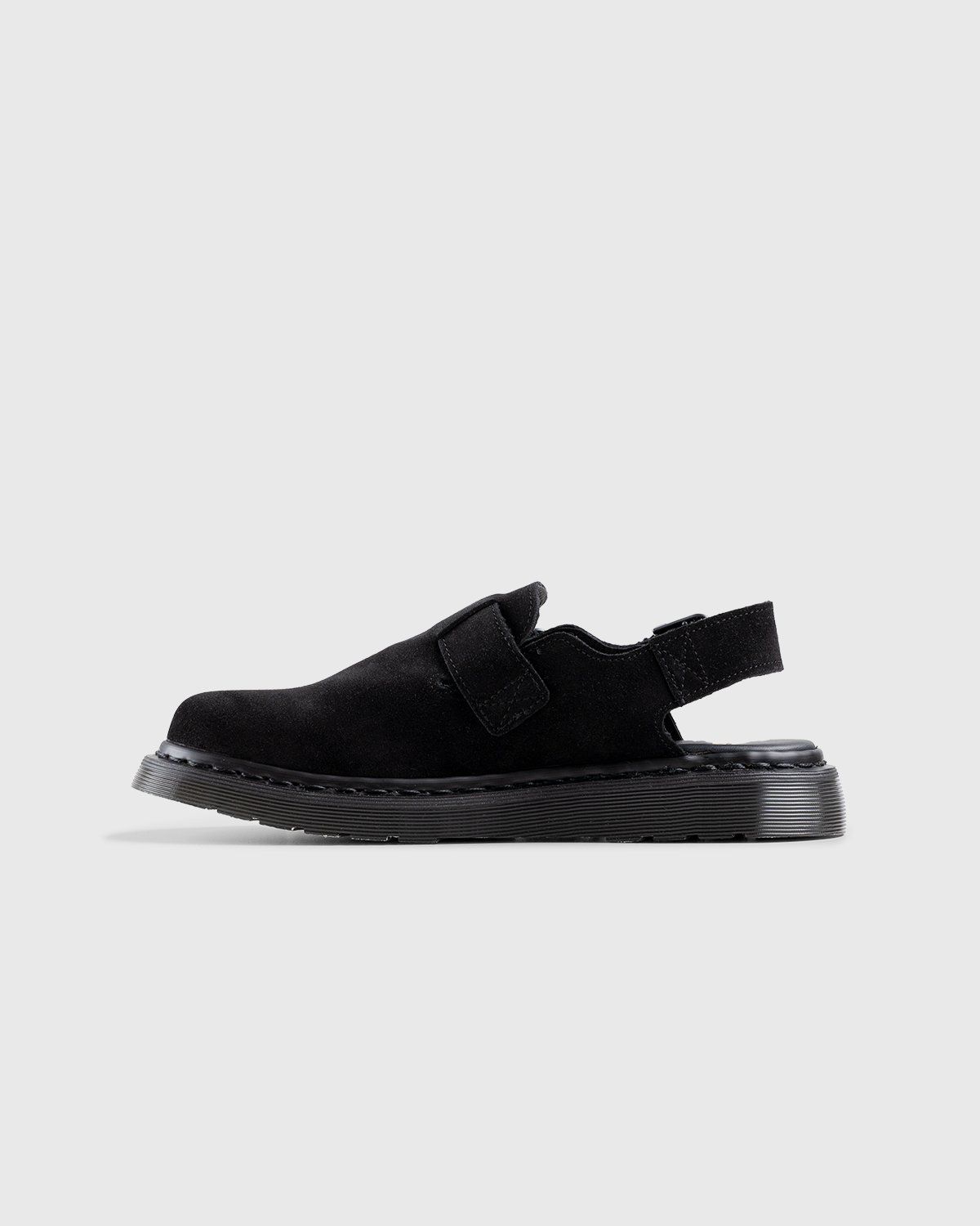 Dr. Martens – Jorge Black Repello Calf Suede - Sandals & Slides - Black - Image 2