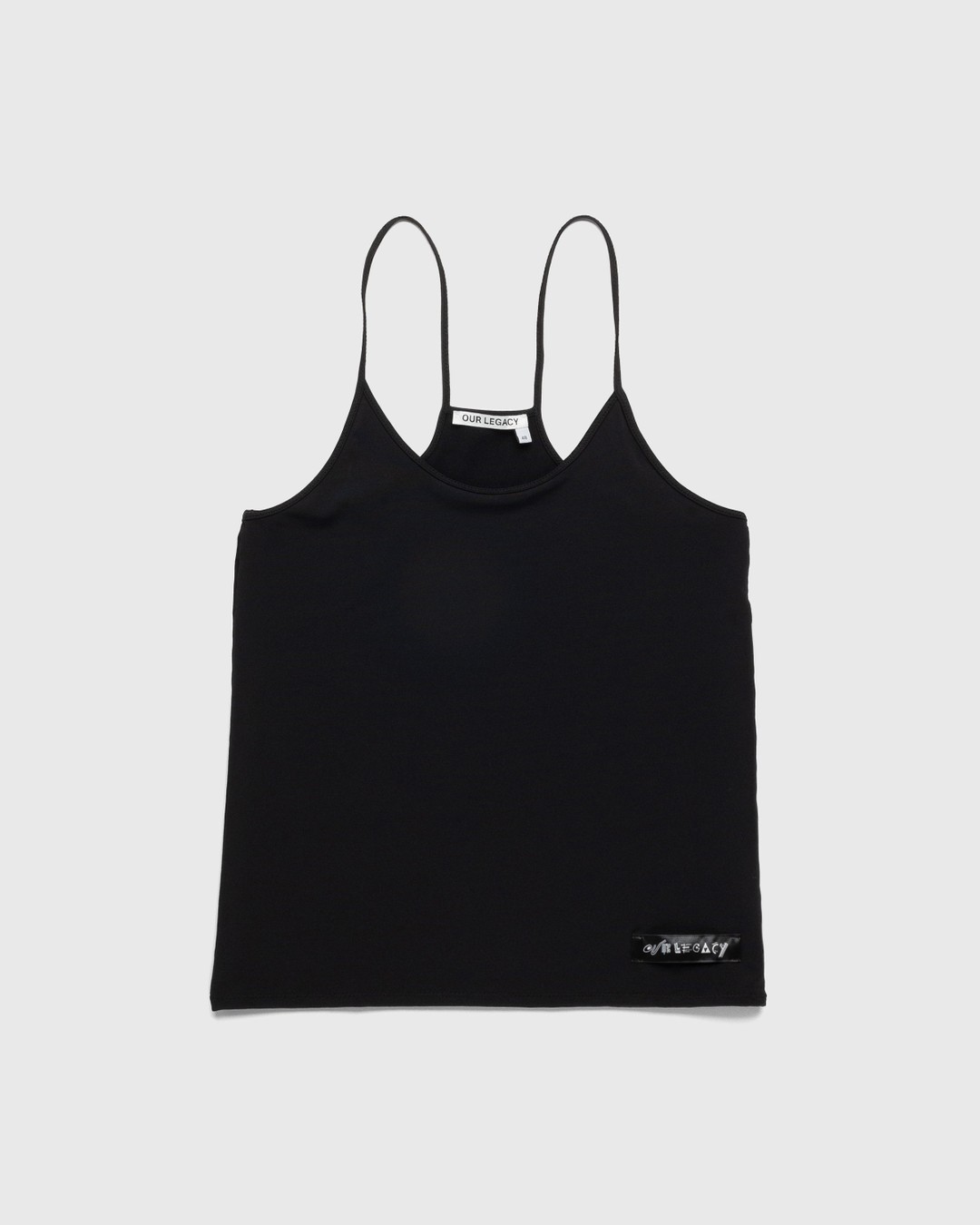 Our Legacy – Slender Tank Black - Tank Tops - Black - Image 1