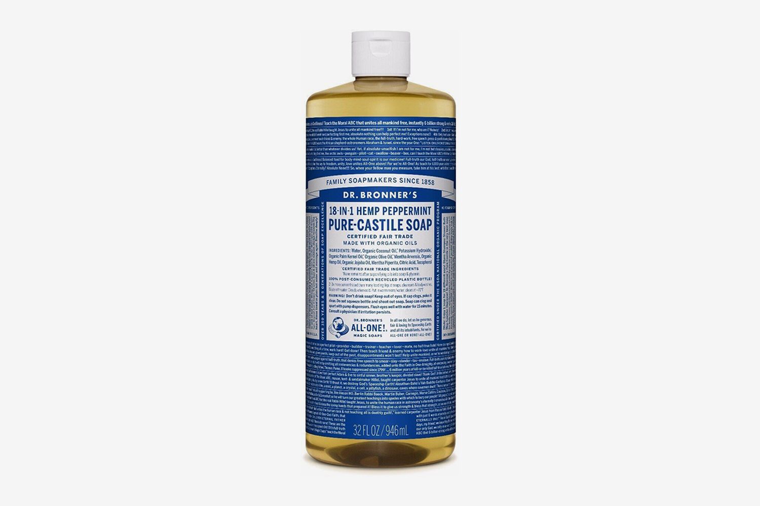 18-in-1 Pure-Castile Liquid Soap