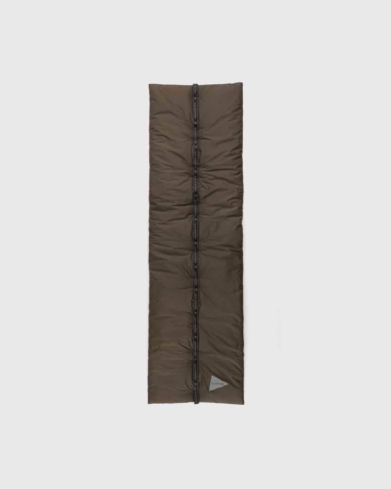 And Wander – Primaloft Rip Muffler Khaki