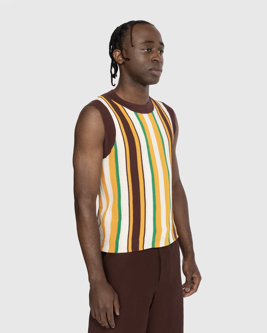 Wales Bonner – Scale Tank - Men Tops - Multi - Image 4