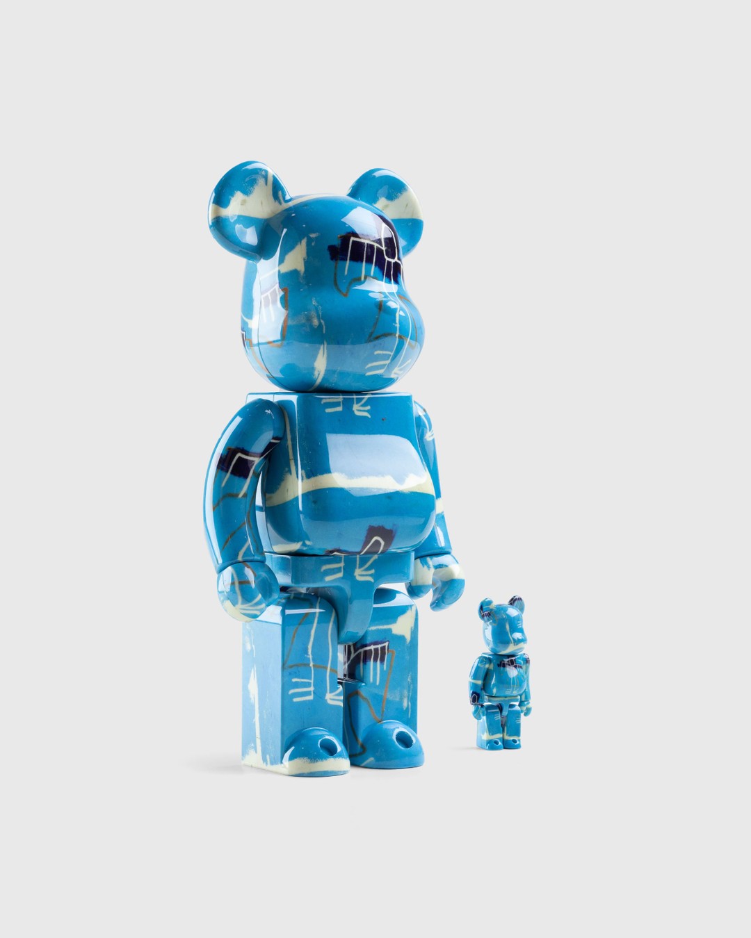 Medicom – Be@rbrick Jean Michel Basquiat #9 100% & 400% Set Multi - Art & Collectibles - Multi - Image 3