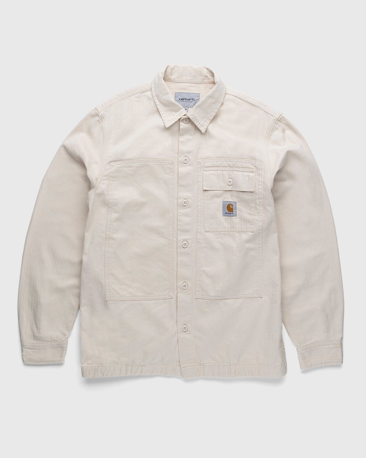 Carhartt WIP – Charter Shirt Natural - Shirts - Beige - Image 1