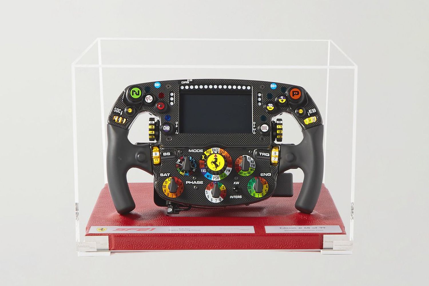 Ferrari SF21 1:1 Model Steering Wheel