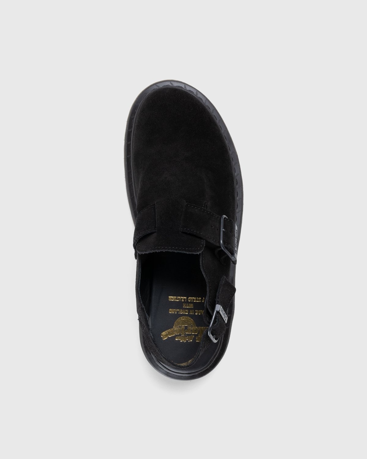 Dr. Martens – Jorge Black Repello Calf Suede - Sandals & Slides - Black - Image 5