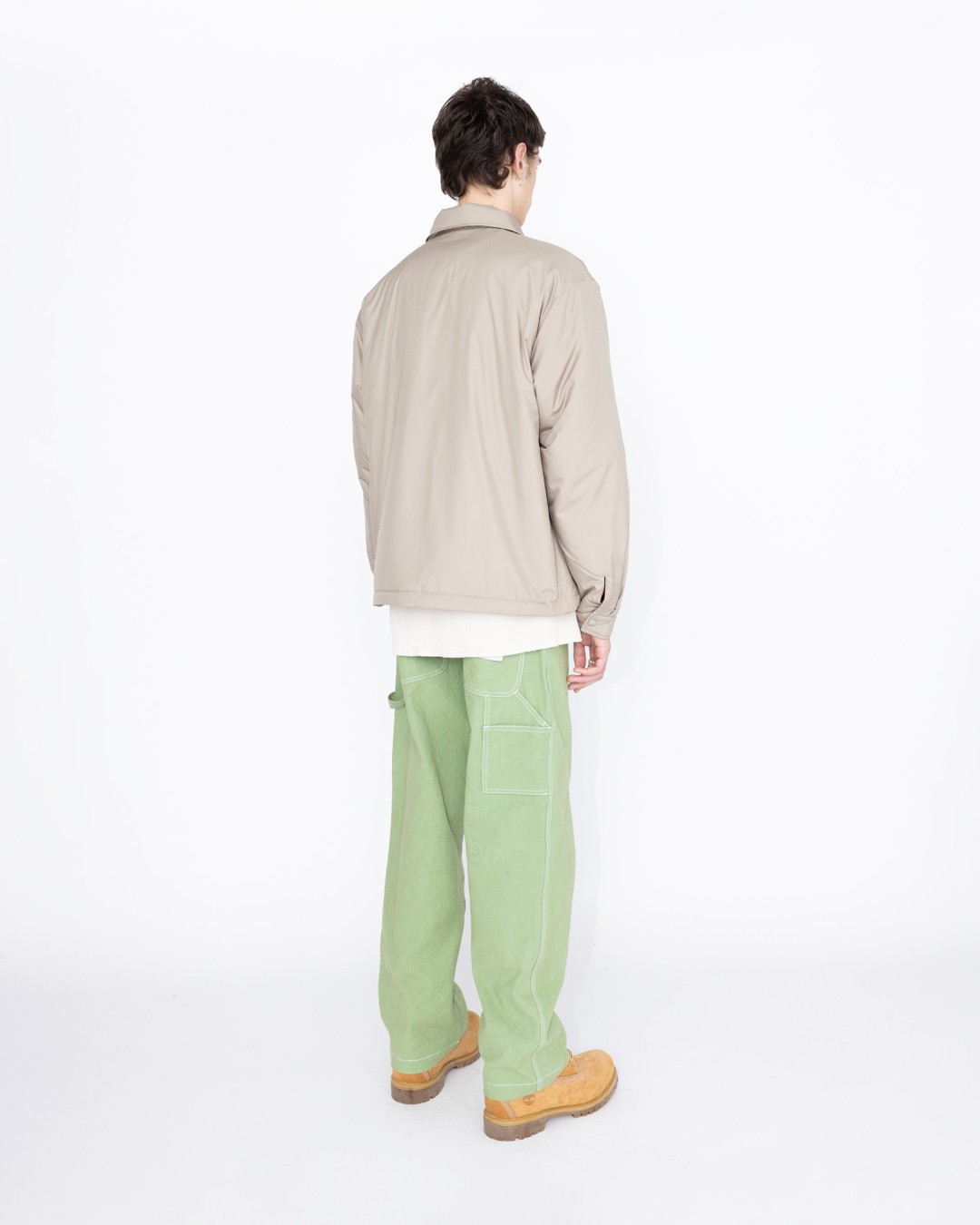 Highsnobiety HS05 – Light Insulated Eco-Poly Jacket Beige - Outerwear - Beige - Image 5