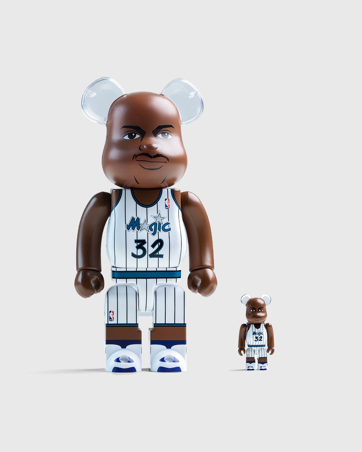Medicom – Be@rbrick Shaquille O'Neal Orlando Magic 100% and 400% Set - Arts & Collectibles - Multi - Image 1