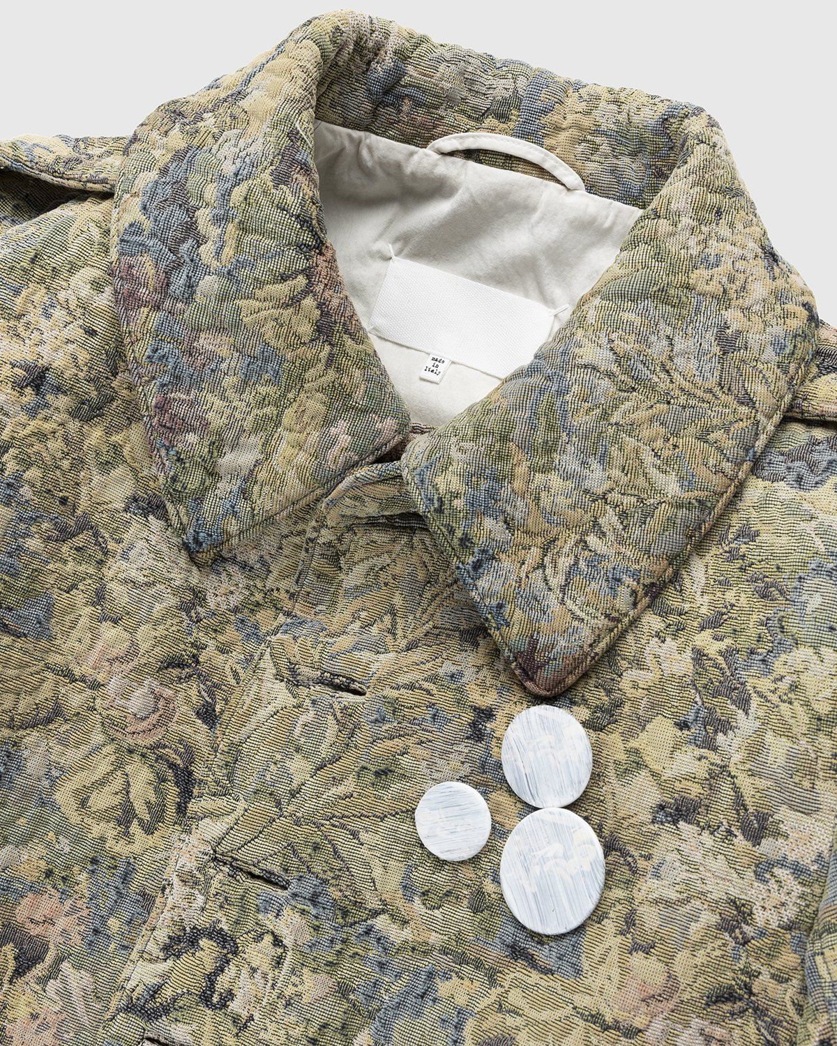 Maison Margiela – Brocade Essorage Jacket - Outerwear - Green - Image 5