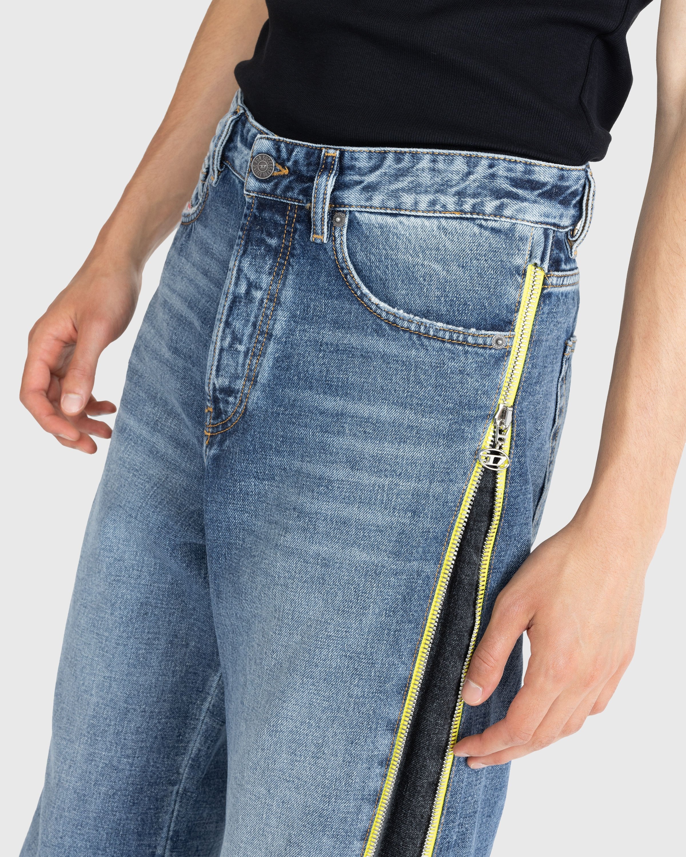 Diesel D Rise Zip Jeans Blue Highsnobiety Shop