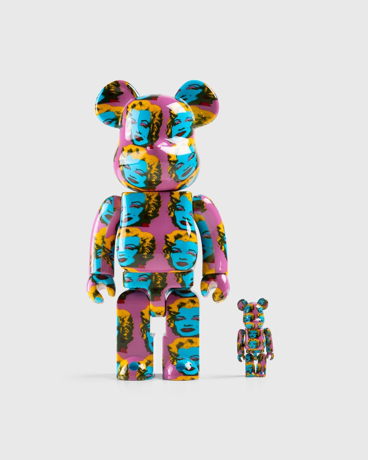 Medicom – Be@rbrick Andy Warhol's Marilyn Monroe 100% and 400% Set Multi - Art & Collectibles - Multi - Image 1