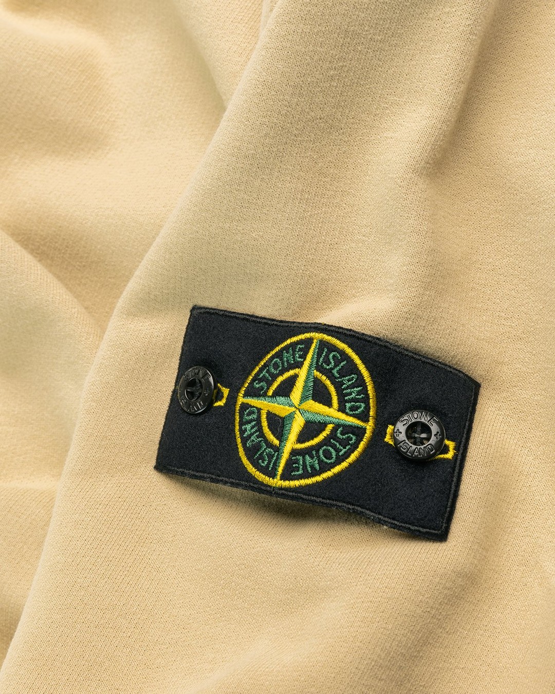 Stone Island Dust Color Treatment Crewneck Natural Beige
