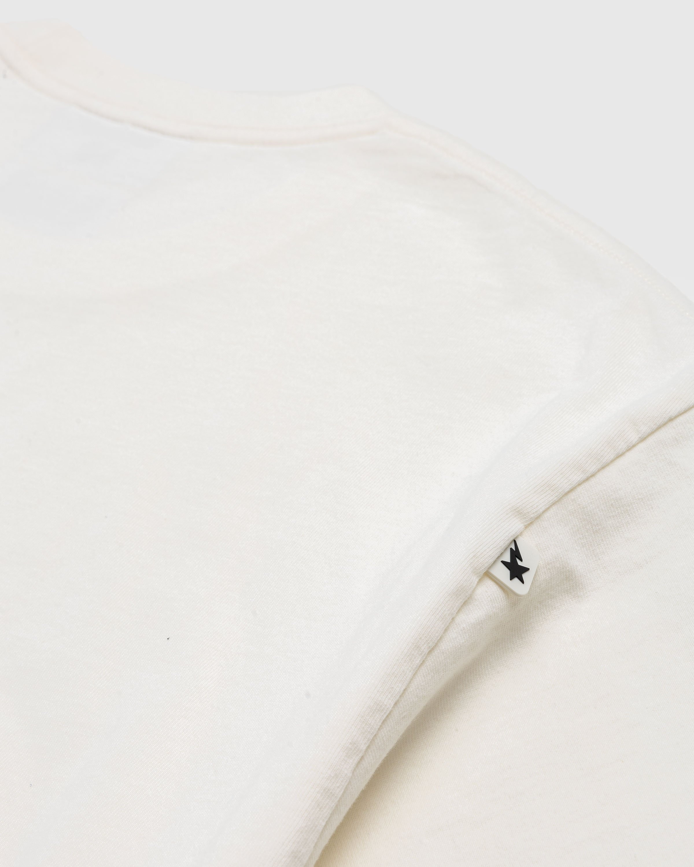 BAPE x Highsnobiety – Heavy Washed T-Shirt Ivory - T-shirts - Beige - Image 6