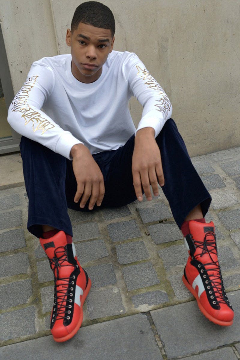 Camper's Gosha Rubchinskiy collaboration from 2014.