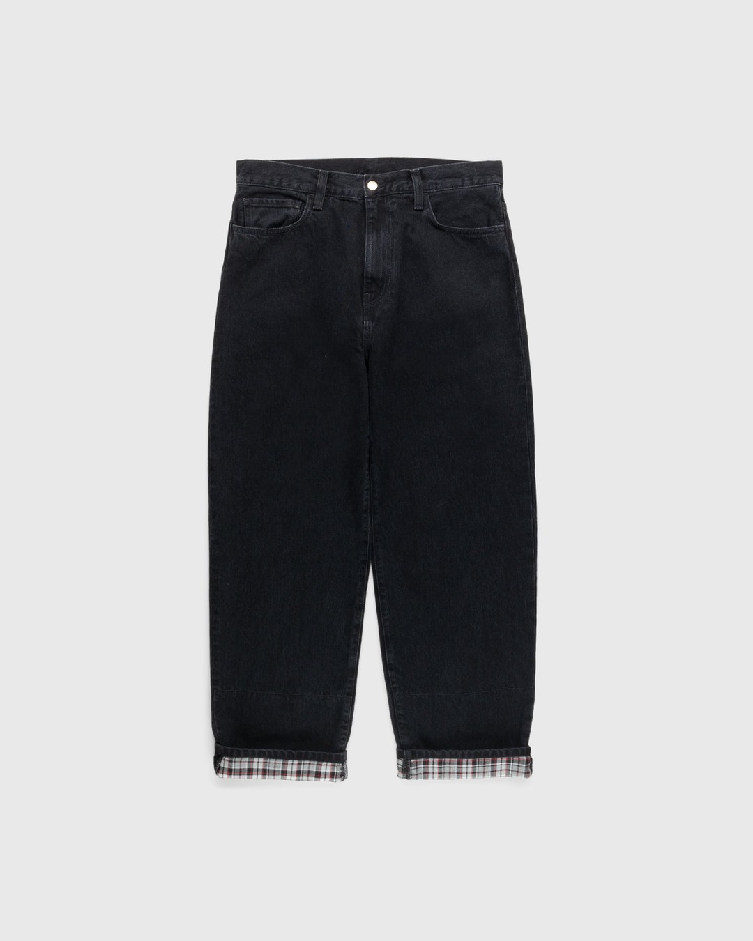 Carhartt WIP – Rider Pant Stonewashed Black - Pants - Black - Image 1