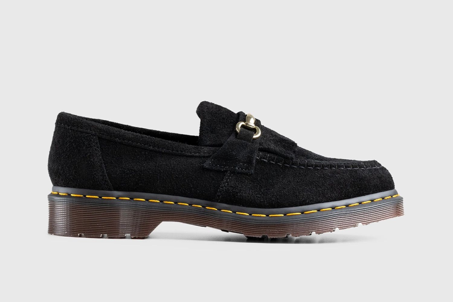 Adrian Snaffle Suede Loafers