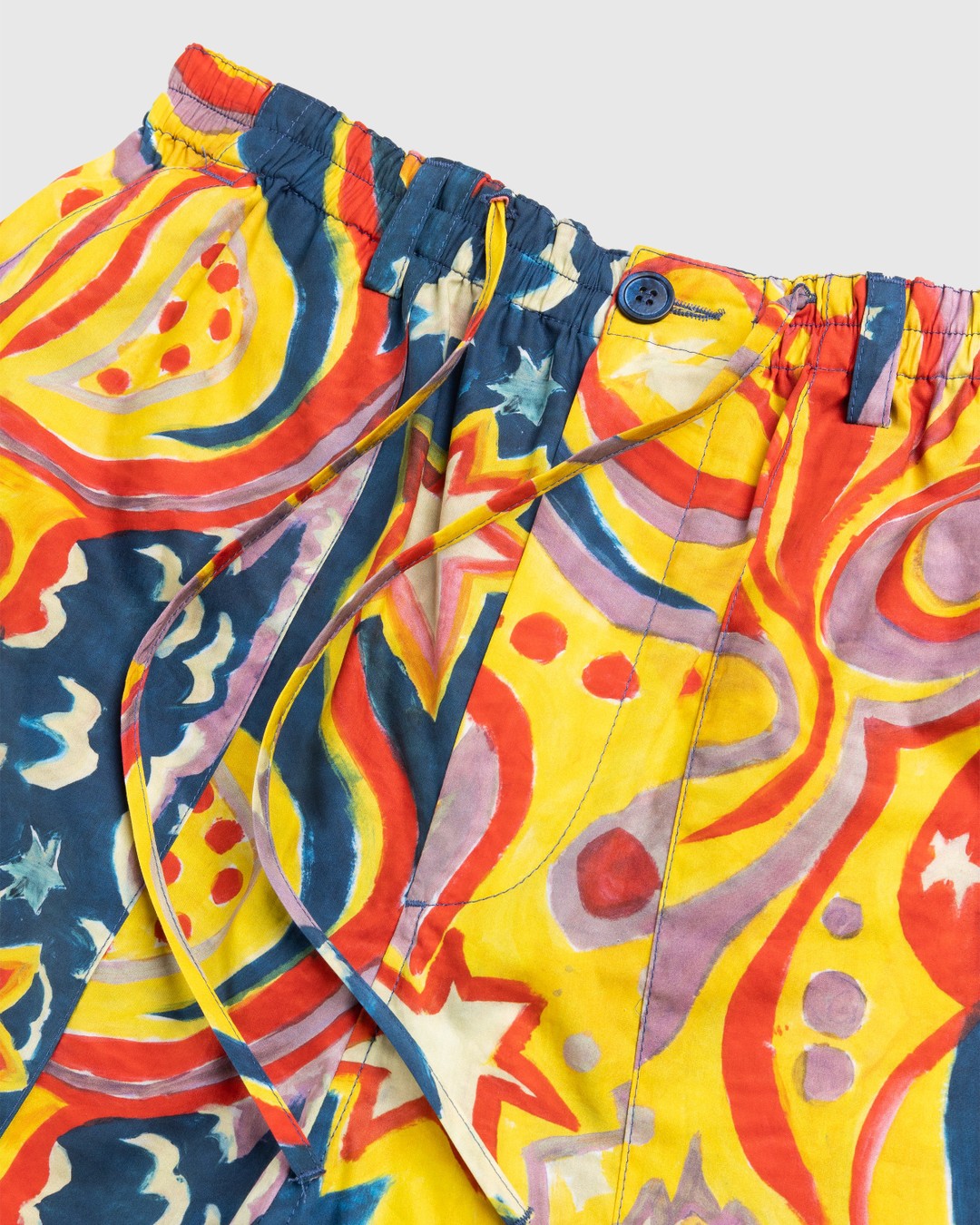 Marni x No Vacancy Inn – Poplin Shorts Multi - Shorts - Multi - Image 5