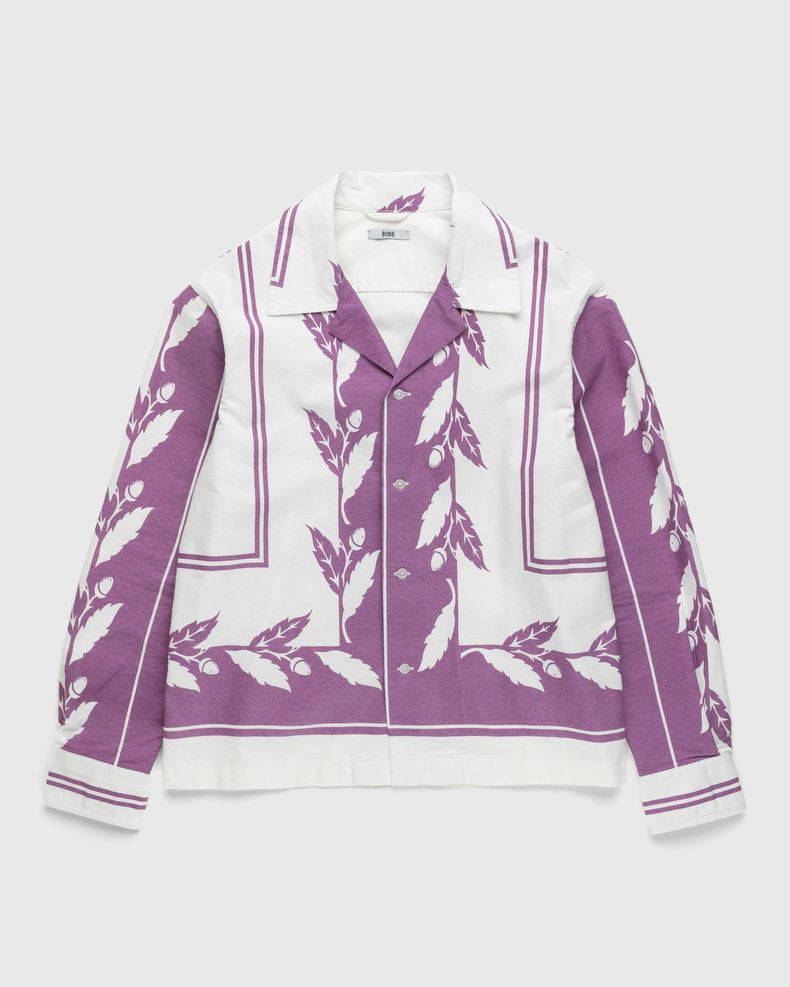 Inverse Acorn Long-Sleeve Shirt Purple