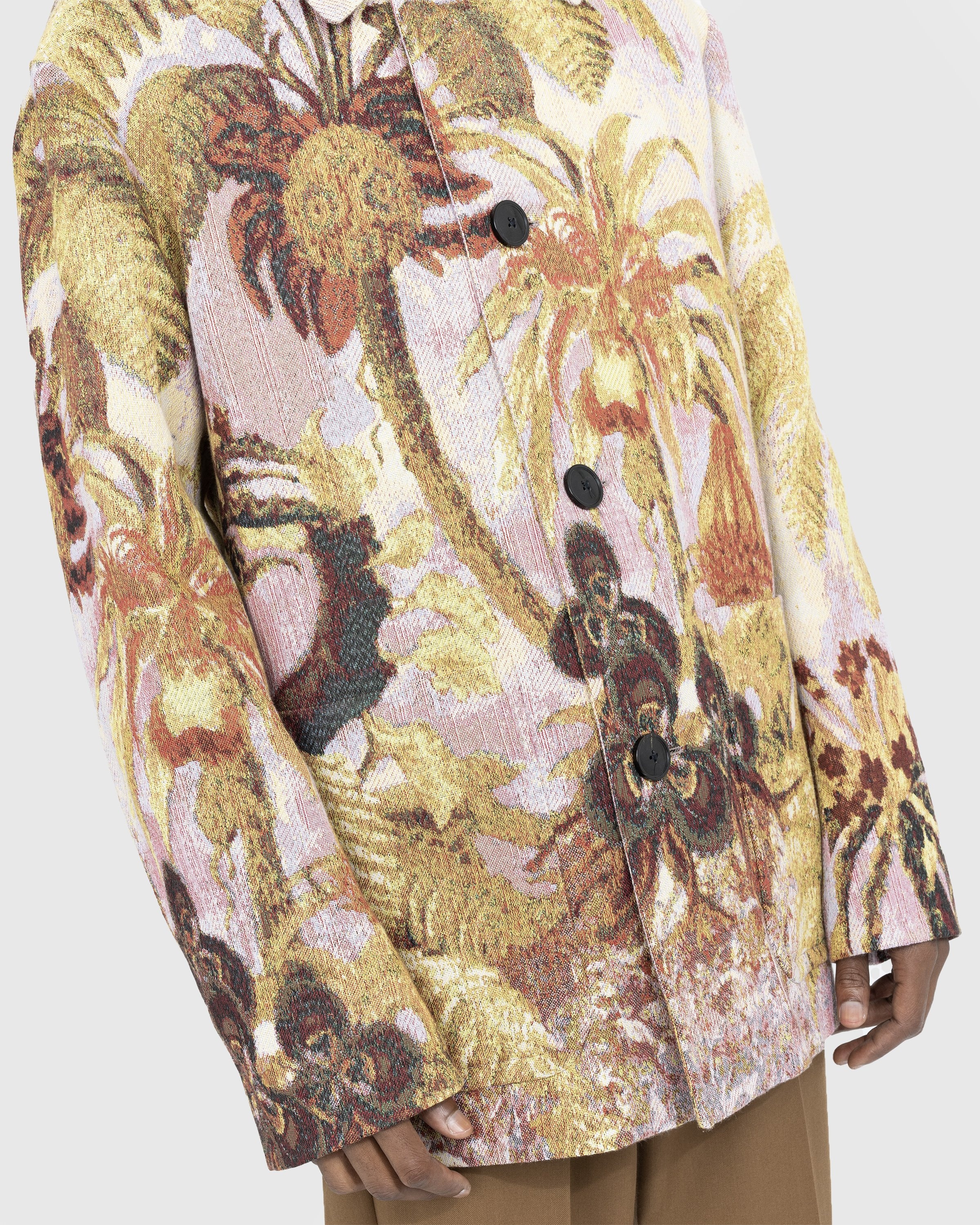 Dries van Noten – Ronnor Coat Pink - Outerwear - Pink - Image 4