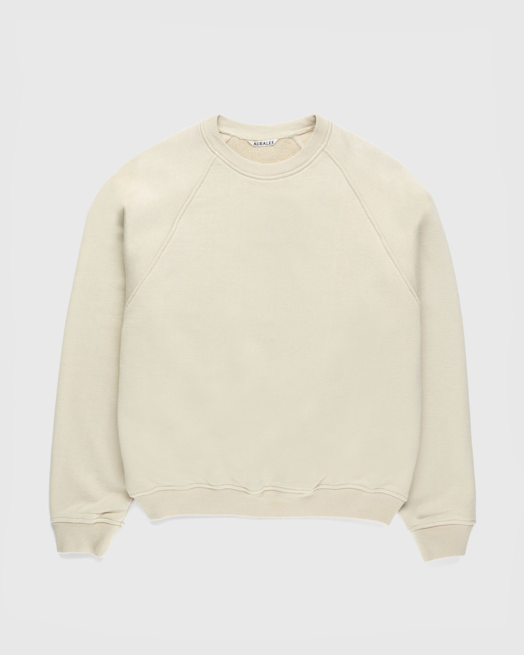 22AW AURALEE FLUFFÝ SWEAT PULLOVER BEIGE