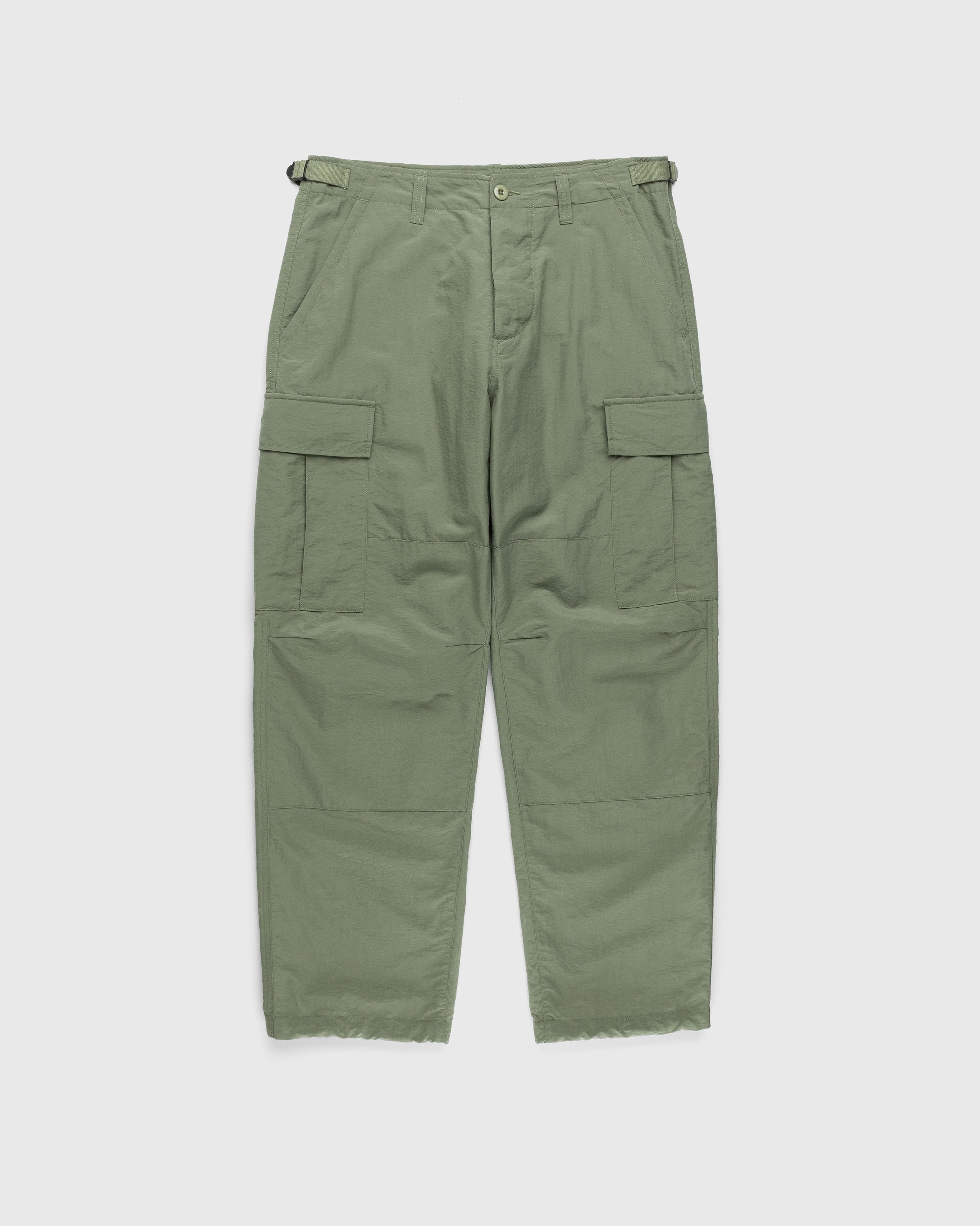 betreden gegevens voor Highsnobiety – Nylon Cargo Pants Khaki | Highsnobiety Shop