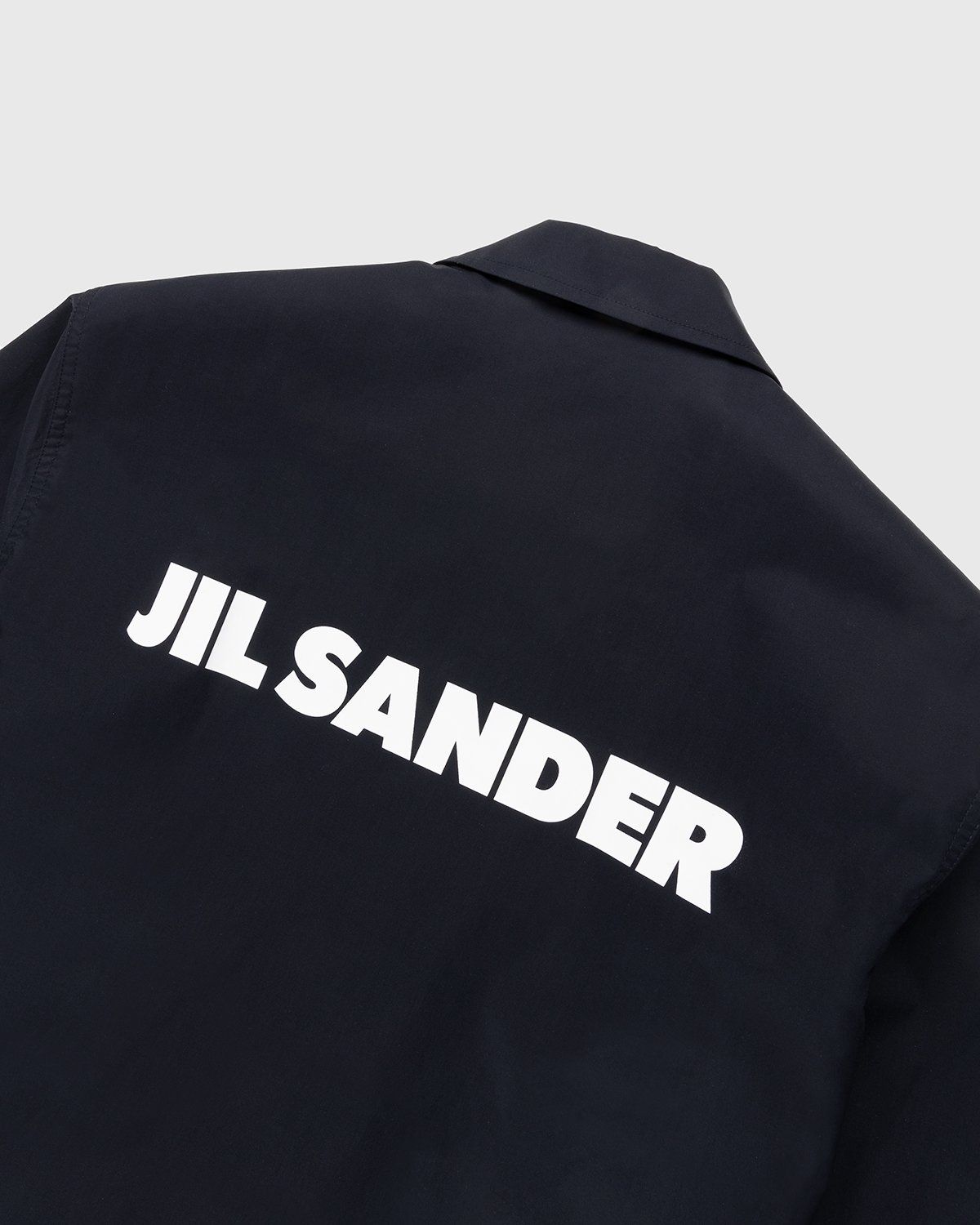 Jil Sander – Logo Jacket Navy - Outerwear - Blue - Image 6