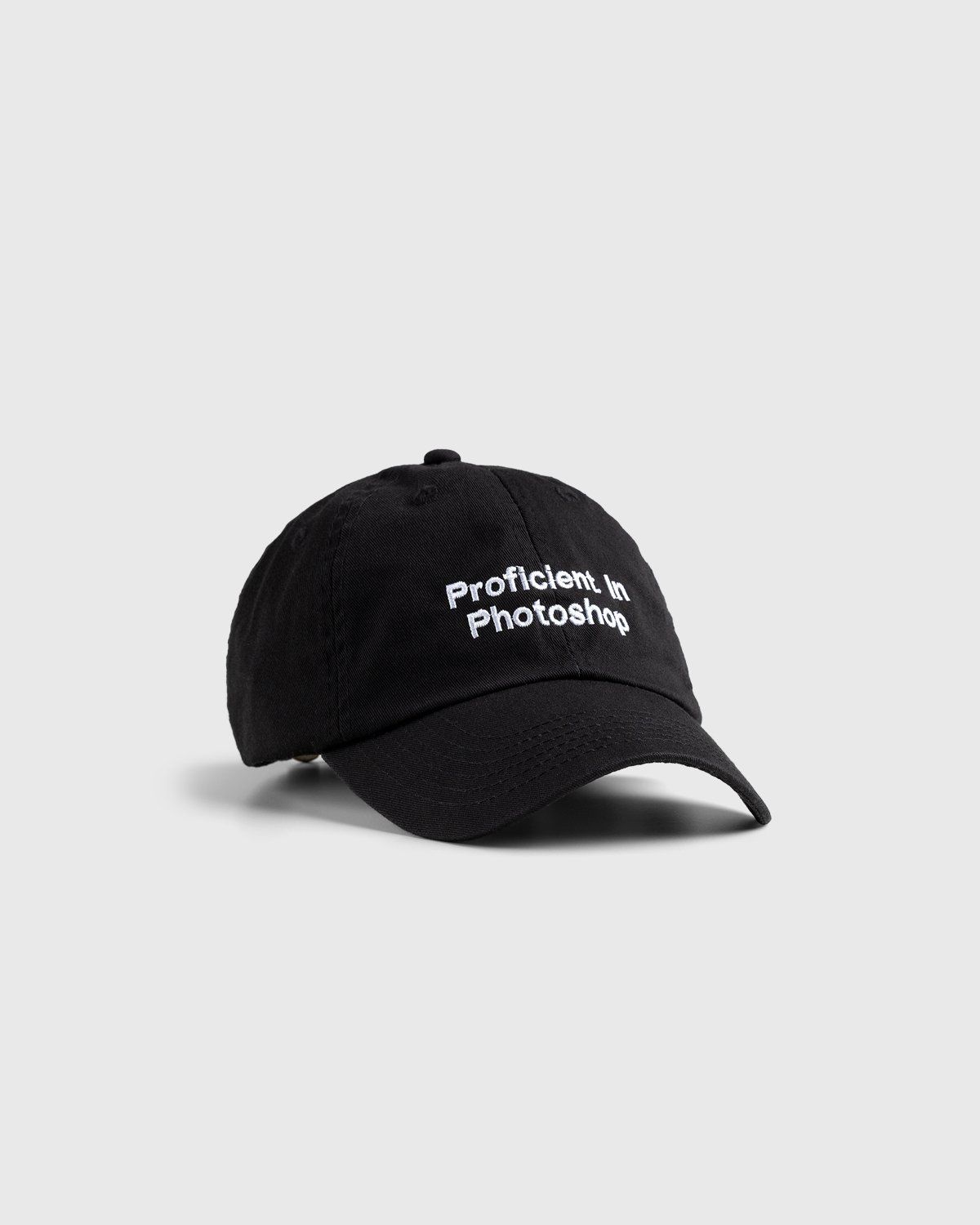 HO HO COCO – Proficient in Photoshop Cap Black  - Hats - Black - Image 1
