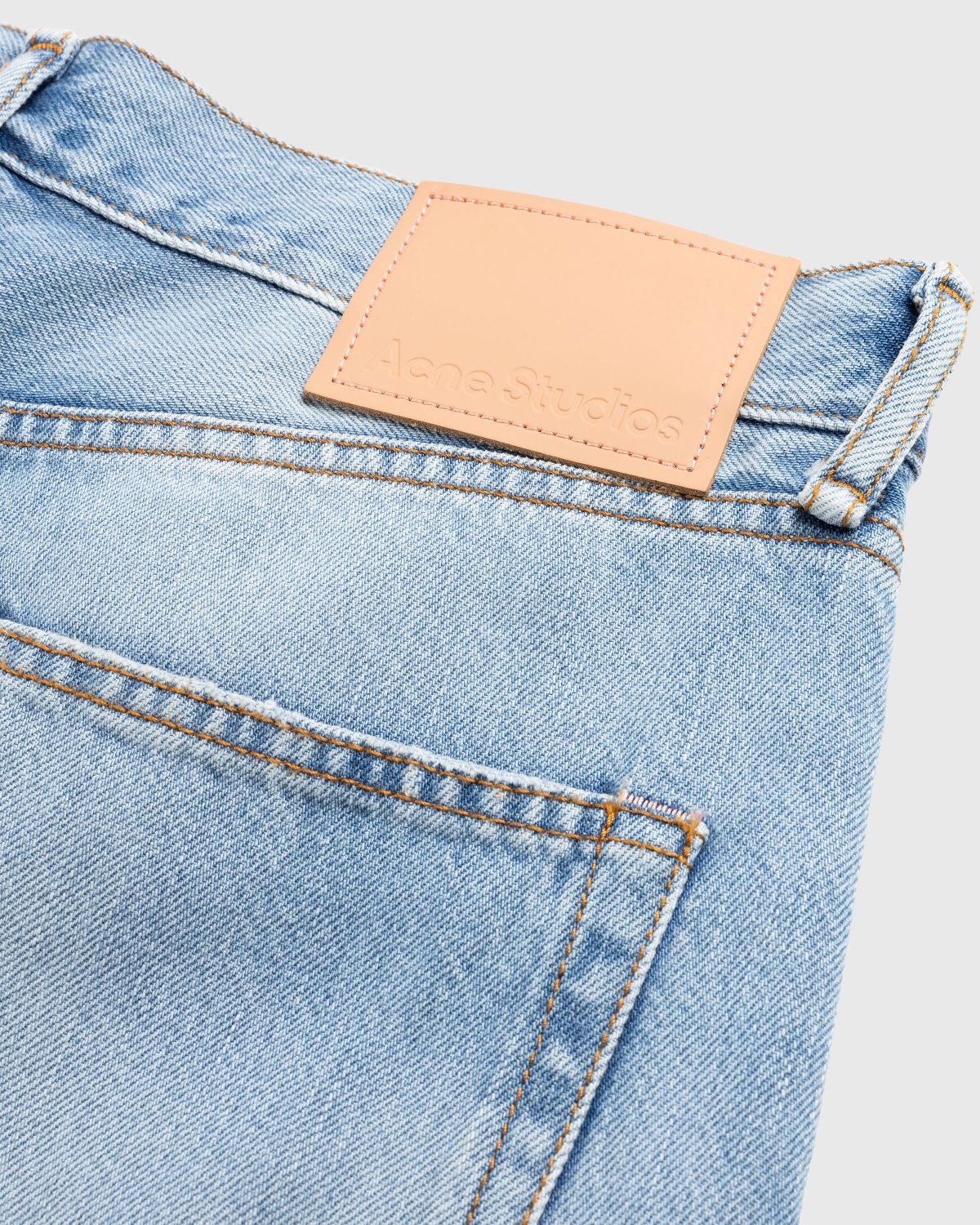 Acne Studios – Regular Fit Jeans 1992 Light Blue Vintage - Pants - Blue - Image 6