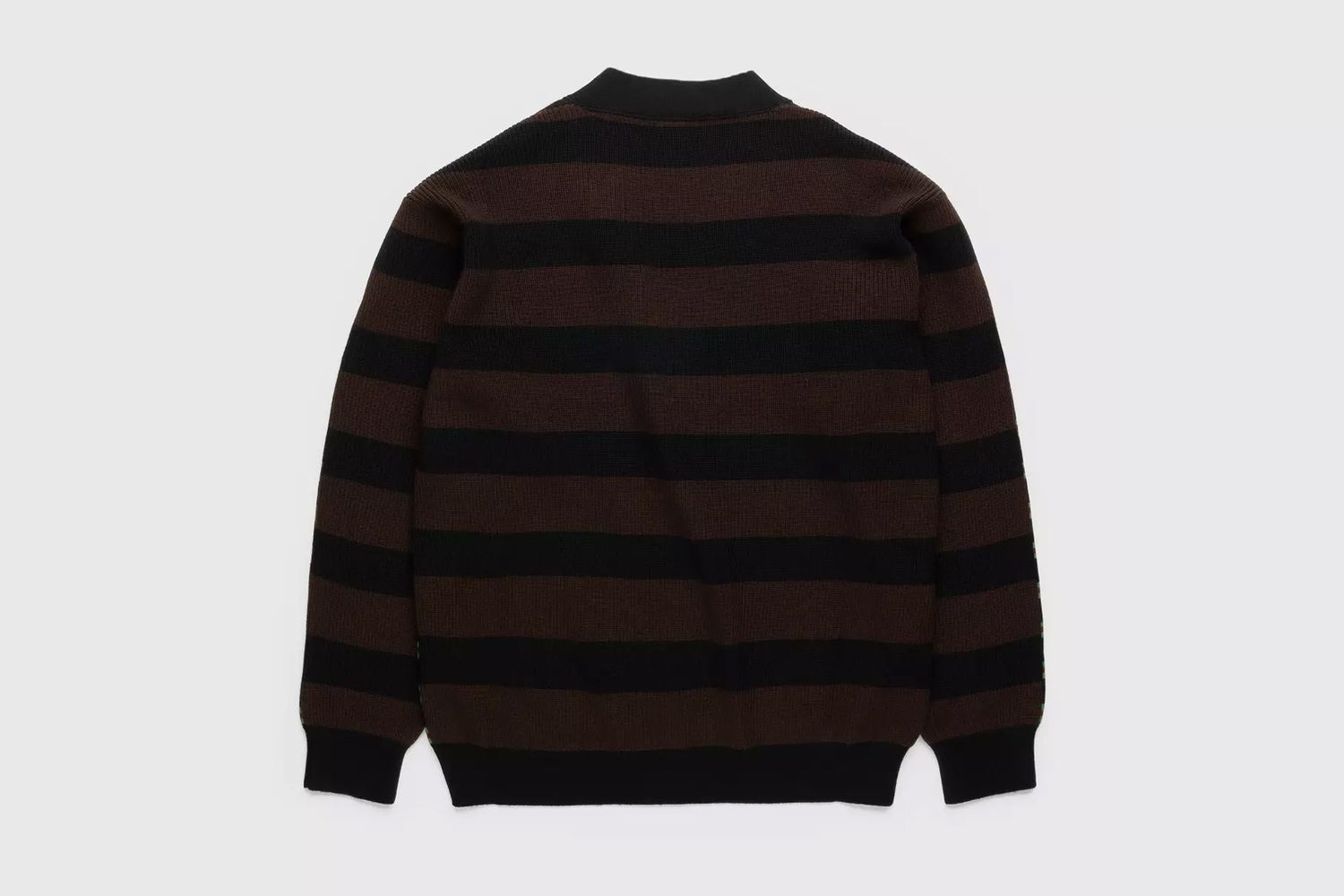 Striped Wool Cardigan