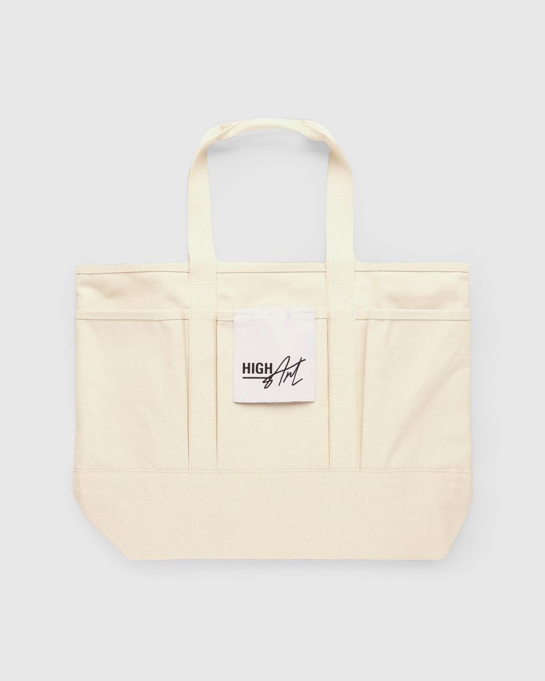 HIGHArt Canvas Tote Bag Off-White