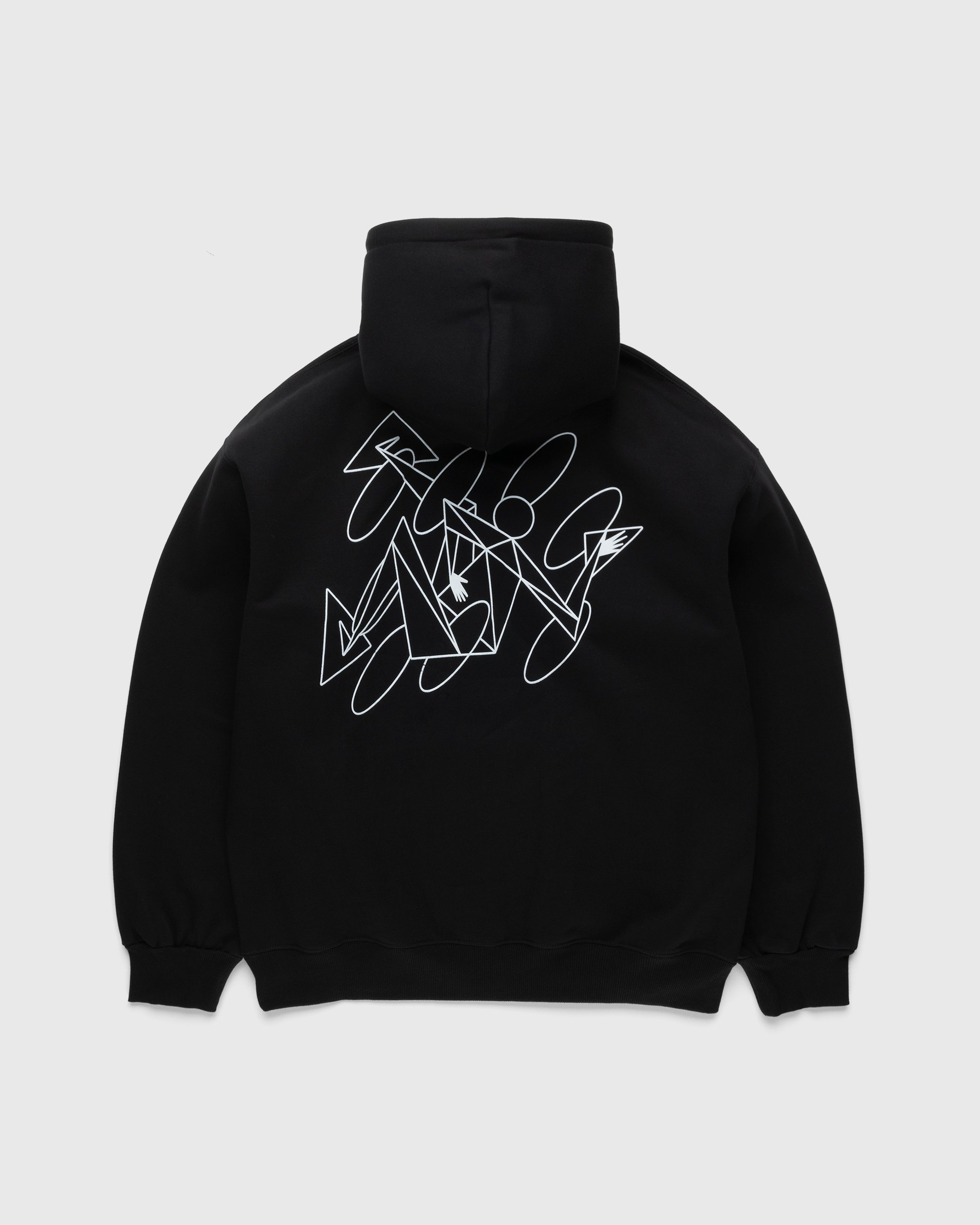 Carhartt WIP – Rush Hour Hoodie Black/White - Sweats - Black - Image 2
