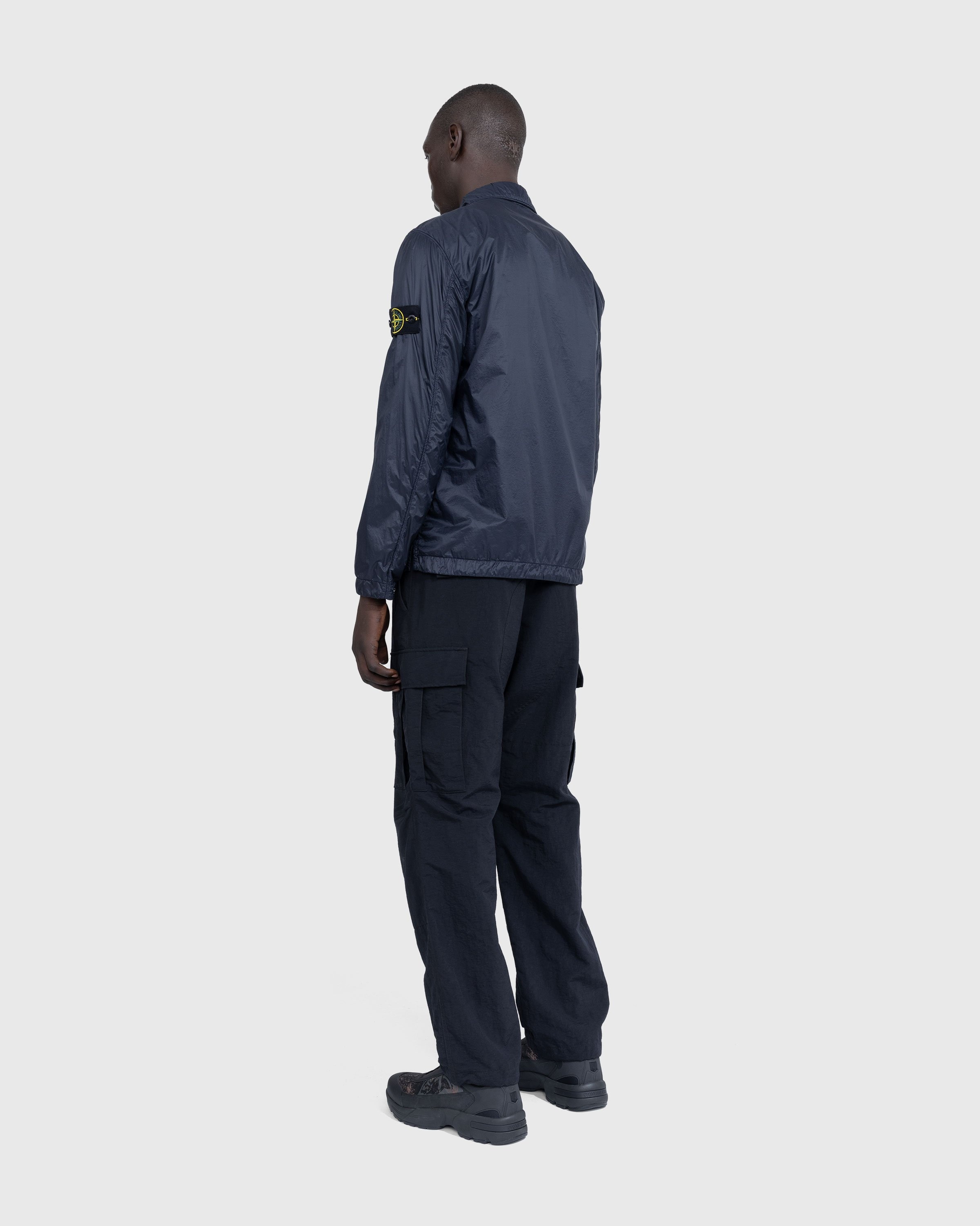 Stone island new arrivals overshirt navy blue
