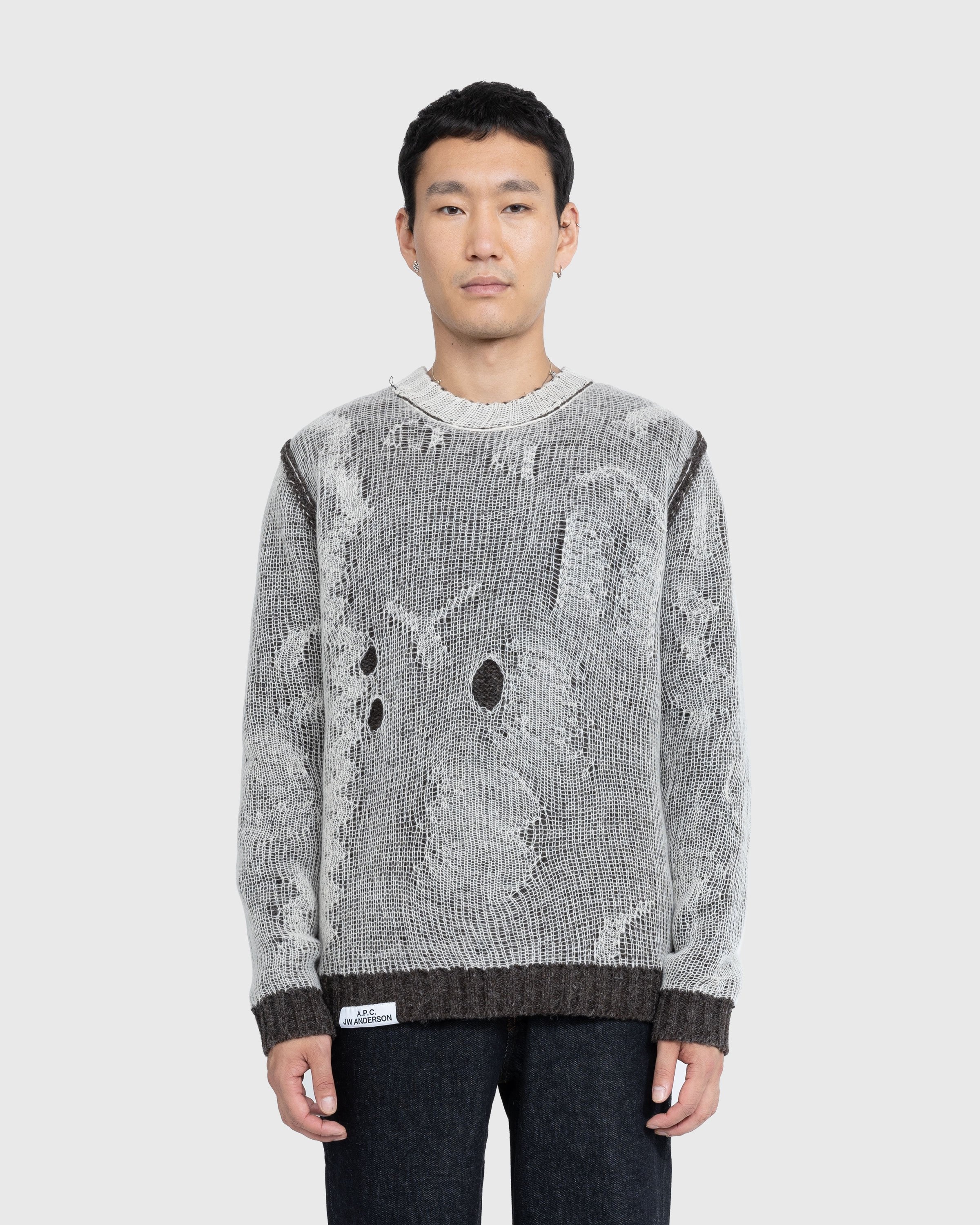 A.P.C. x J.W. Anderson – Pull Ange Brown | Highsnobiety Shop