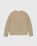 Acne Studios – Brushed Wool Crewneck Sweater Toffee Brown - Knitwear - Brown - Image 2