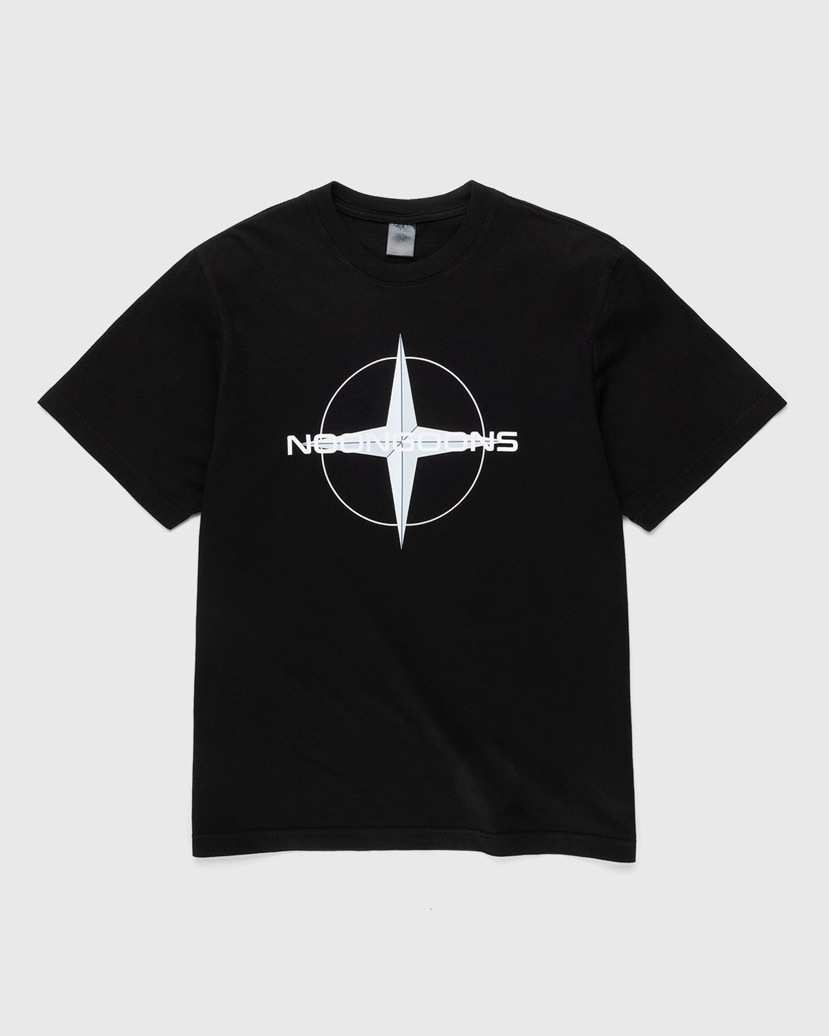 Noon Goons – Compass Tshirt Black - Tops - Black - Image 1