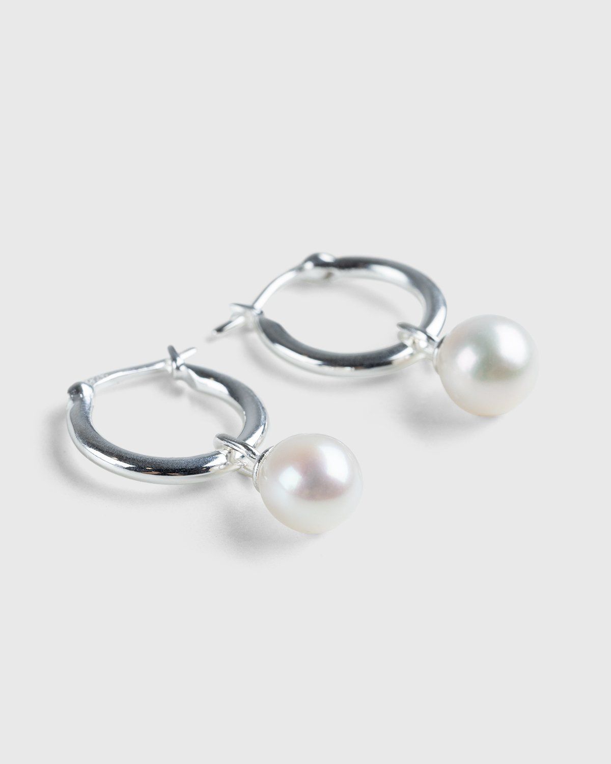 Hatton Labs – Pearl Hoop Earrings - Image 2