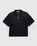 Quarter-Zip Scuba Polo Black 