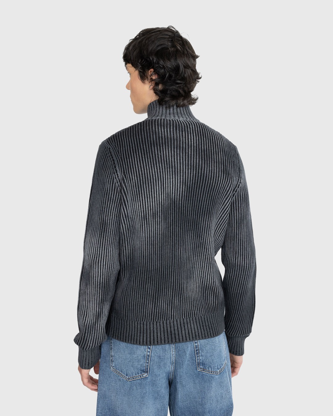 Diesel – K-Aloni Cardigan Black - Knitwear - Black - Image 3