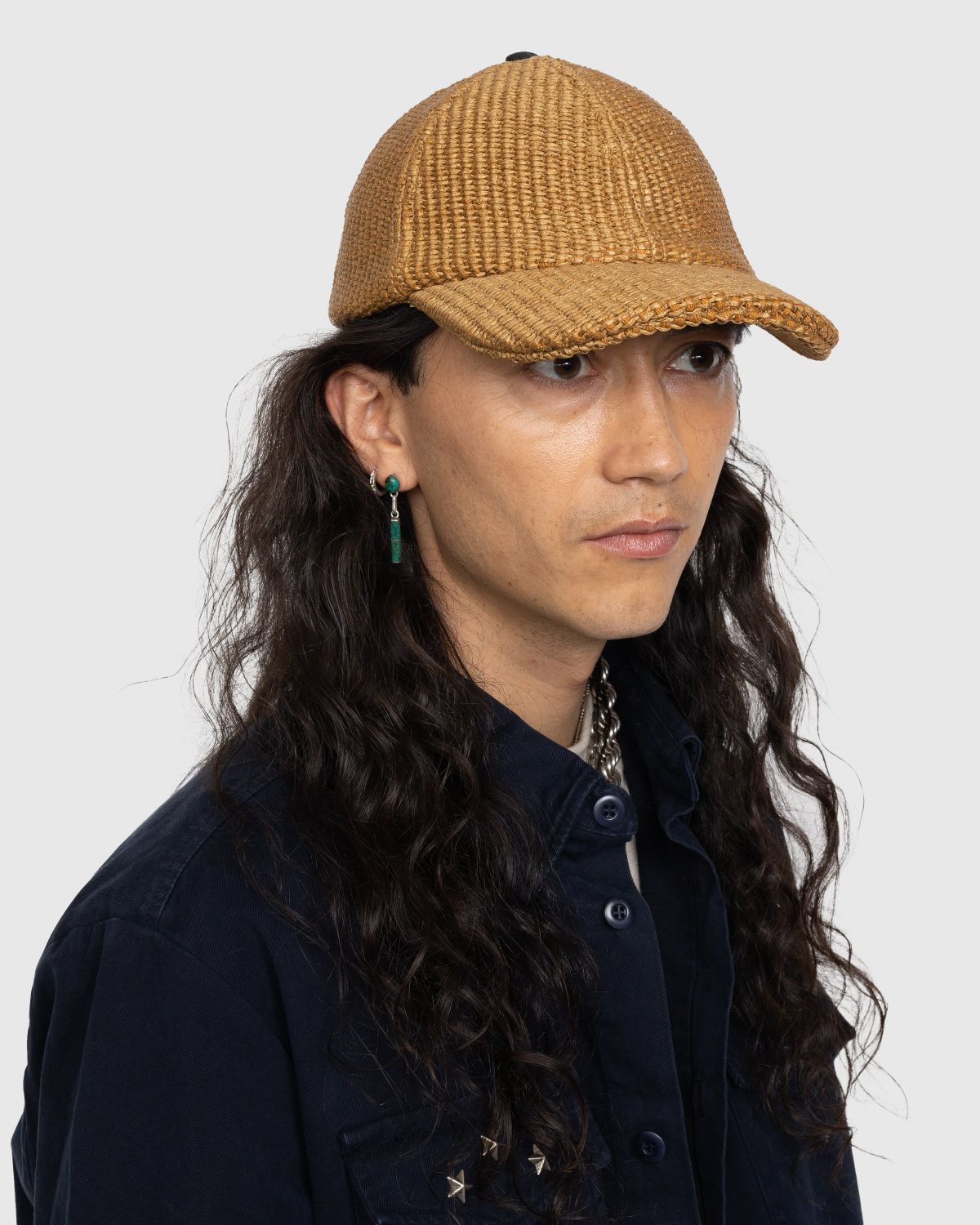 Marni x No Vacancy Inn – Logo Baseball Cap Caramel - Hats - Brown - Image 7