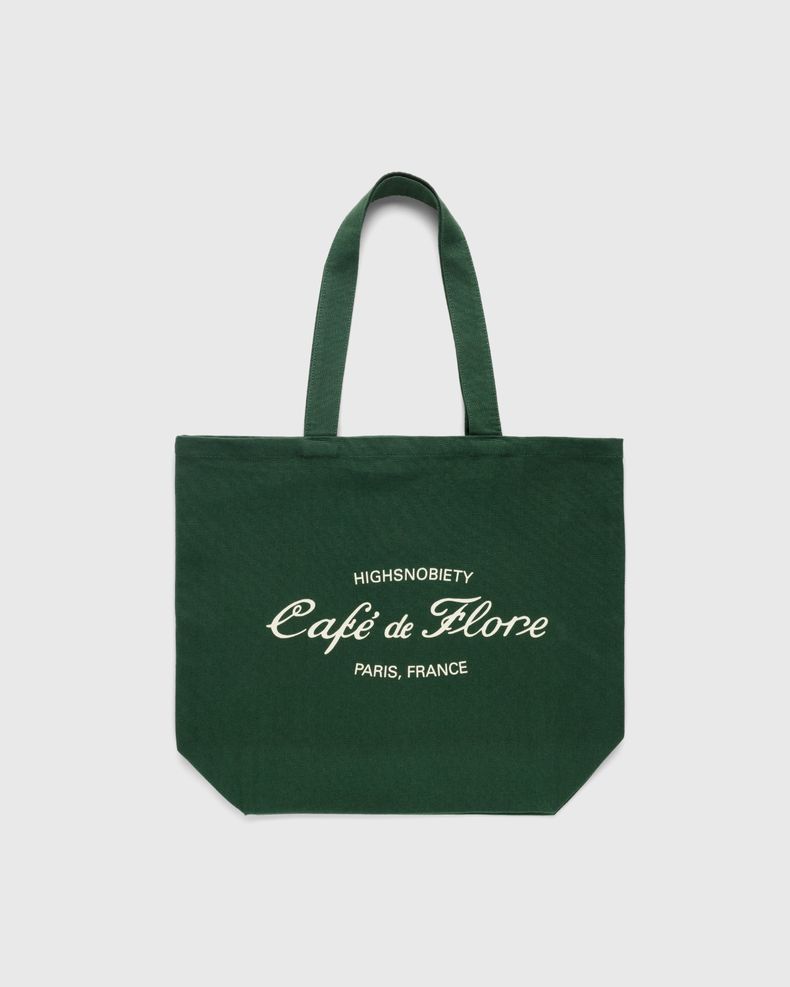 Café de Flore x Highsnobiety – Not In Paris 4 Rendez-vous Au Tote Bag Green