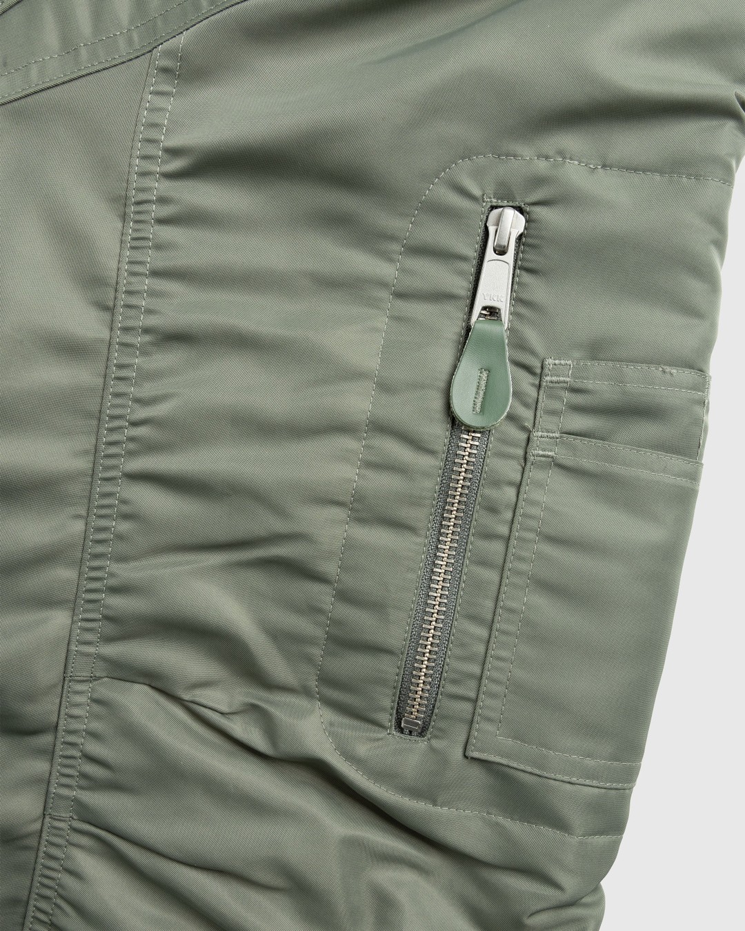 Entire Studios – A-2 Bomber Swamp - Outerwear - Grey - Image 6
