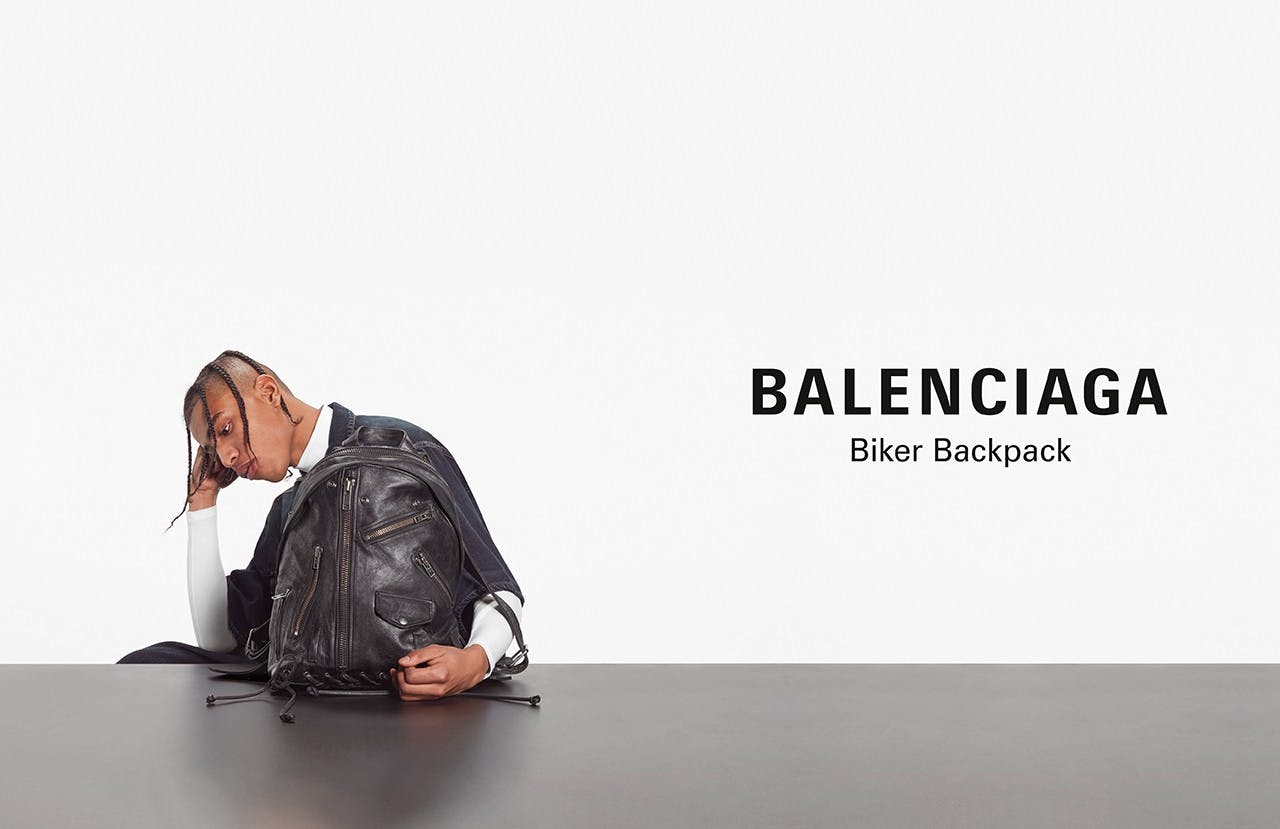Balenciaga's SS20 campaign for accessories