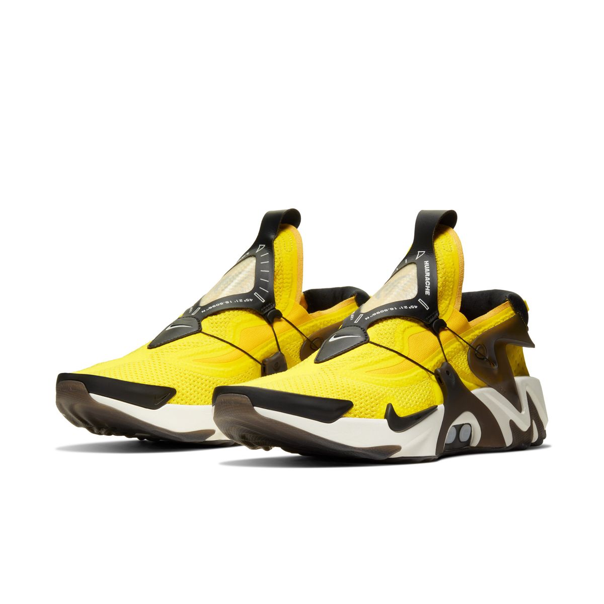 Nike – Adapt Huarache Yellow - Sneakers - Yellow - Image 2